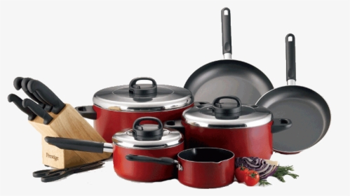 Transparent Pots Png - Non Stick Cookware 22 Pieces Set, Png Download, Transparent PNG