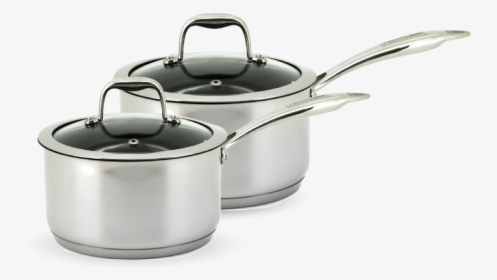 Neoflam Stainless Steel 18cm & 20cm Sauce Pan Set Of - Sauce Pans And Lids, HD Png Download, Transparent PNG