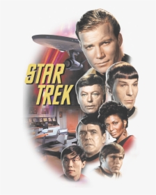 Star Trek Crew Iphone, HD Png Download, Transparent PNG