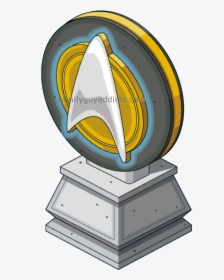 Starfleet Statue - Trophy, HD Png Download, Transparent PNG