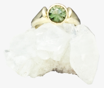 Oregon Sunstone Mountain Peak Unique Engagement Ring - Crystal, HD Png Download, Transparent PNG