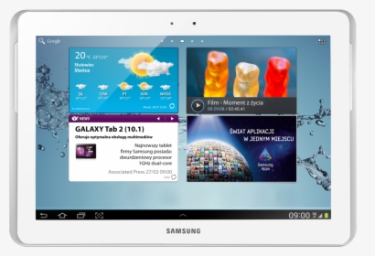Tablet Samsung Png - Samsung Galaxy Tab Gt P5220, Transparent Png, Transparent PNG