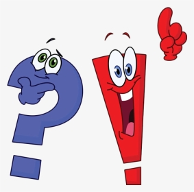 Cartoon Exclamation And Expression Transprent Png Free - Dessin Point D Exclamation, Transparent Png, Transparent PNG