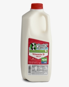Milk Half Gallon Png, Transparent Png, Transparent PNG
