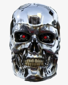 #terminator - Robot Half Face Png, Transparent Png, Transparent PNG