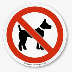 Dog Pet Service Animal Create Signs Cat - No Dogs Allowed Sign, HD Png Download, Transparent PNG