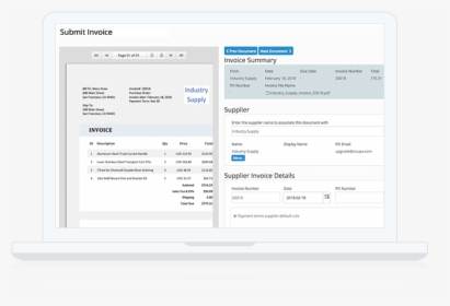 Coupa Invoice, HD Png Download, Transparent PNG