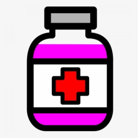Free Medication Bottle Real - Medicine Clipart, HD Png Download, Transparent PNG