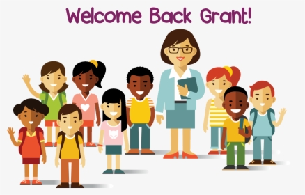 Grant Elementary School Pta Multicultural Kids Clipart - Multicultural School Clip Art, HD Png Download, Transparent PNG