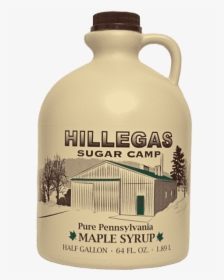 Hillegas Sugar Camp Half Gallon Maple Syrup - Maple Syrup, HD Png Download, Transparent PNG