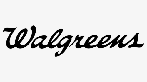 Walgreens Logo Black And White - Walgreens Logo White Png, Transparent Png, Transparent PNG