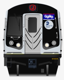 New York City Subway Kawasaki R160 Front - New York Subway Front, HD Png Download, Transparent PNG