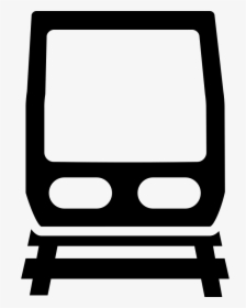 Train Front And Railroad - Train, HD Png Download, Transparent PNG