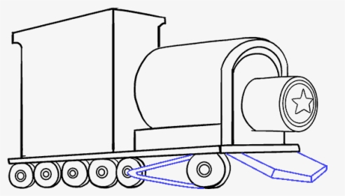 Train Drawing, HD Png Download, Transparent PNG
