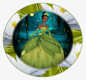 Free The Princess And The Frog Party Ideas - Princess Tiana Green Dress, HD Png Download, Transparent PNG