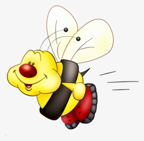 Honey Bee Cartoon, Cartoon Bee, Honey Bee Hives, Honey - Bee's Café Mirabels Et Blacons, HD Png Download, Transparent PNG