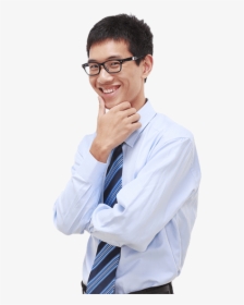 Smiling Asian Man Mba - Standing, HD Png Download, Transparent PNG
