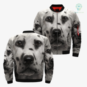 Dalmatian Over Print Jacket %tag Familyloves - Love Dog 3d All Over Printed Shirts, HD Png Download, Transparent PNG