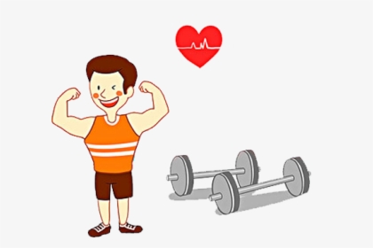 Dumbbells Clipart Powerlifting - Powerlifting, HD Png Download, Transparent PNG