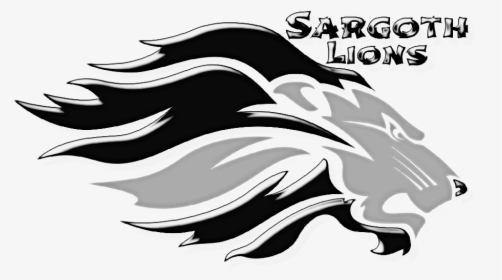 Roaring Lion Head , Png Download - Black And White Lion Clip Art, Transparent Png, Transparent PNG