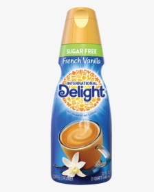 Sugar Free French Vanilla Coffee Creamer - International Delight French Vanilla Sugar Free, HD Png Download, Transparent PNG