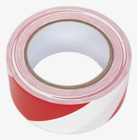 Hazard Warning Tape 50mm X 33mtr Red/white Sealey Part - Bangle, HD Png Download, Transparent PNG