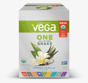 Vega One Organic All In One Shake, French Vanilla - Vega One, HD Png Download, Transparent PNG