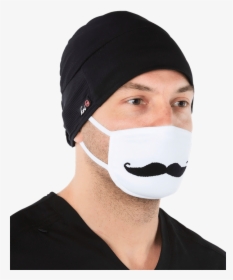 Face Mask With Mustache , Png Download - Face Mask With Mustache, Transparent Png, Transparent PNG