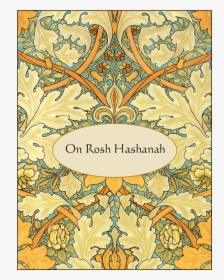 Cover Of Jewish New Year Rosh Hashanah Card - William Morris Full Color Patterns And Designs, HD Png Download, Transparent PNG