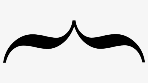 Mustache Clipart Black And White, HD Png Download, Transparent PNG