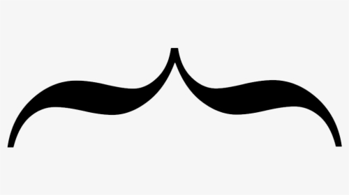 Mustache Clipart Black And White, HD Png Download, Transparent PNG