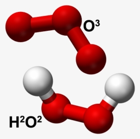 Transparent Molecules Png - Hydrogen Peroxide Oxygen Molecule, Png Download, Transparent PNG