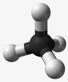 Famous Molecules - Methane Molecule, HD Png Download, Transparent PNG