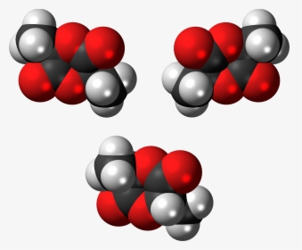 Lactide Isomers Molecules Spacefill - Molecule, HD Png Download, Transparent PNG