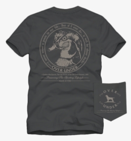 S/s Wood Duck Crest T-shirt - Over Under T Shirt, HD Png Download, Transparent PNG