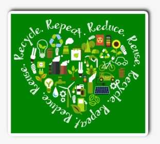Reduce Reuse Recycle Repeat, HD Png Download, Transparent PNG