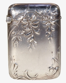 Antique Silver Art Nouveau Vesta Match Holder - Smartphone, HD Png Download, Transparent PNG