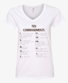 Ten Commandments V2 Apparel Our Lord Style   Class - Active Shirt, HD Png Download, Transparent PNG