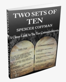 Two Different Sets Of Ten Commandments, HD Png Download, Transparent PNG