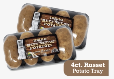 Idaho Beef Steak Potatoes - Ciabatta, HD Png Download, Transparent PNG