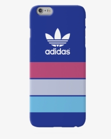 Iphone 6 Plus Back Cover And Case Blue Adidas Design - Iphone Back Cover Png, Transparent Png, Transparent PNG