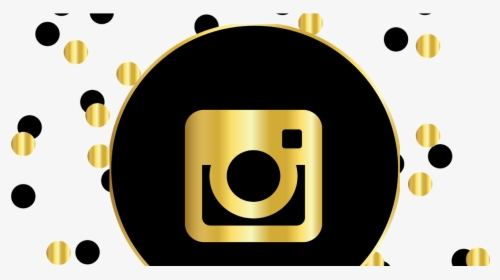 Instagram And Finstagram - Instagram Logo Black And Gold, HD Png Download, Transparent PNG