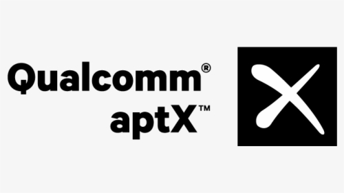 Qc Aptx Vertical Black 4754 - Qualcomm Aptx Logo Png, Transparent Png, Transparent PNG