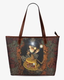 Steampunk, Funny Monkey Shoulder Tote Bag - Coach Shopping Bag, HD Png Download, Transparent PNG