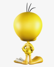 Tweety Bird From Behind, HD Png Download, Transparent PNG