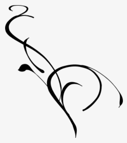 Simple Scroll Design Clip Art - Vertical Swirl Png, Transparent Png, Transparent PNG