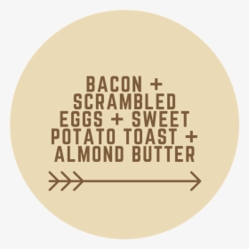 Bacon Eggs , Png Download - Circle, Transparent Png, Transparent PNG