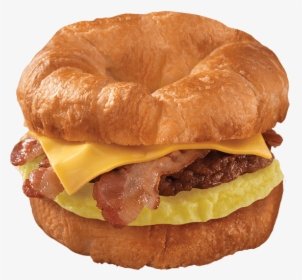 Sausage Egg And Cheese Croissant, HD Png Download, Transparent PNG