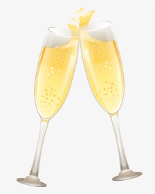 Deux Verres De Champagne, HD Png Download, Transparent PNG