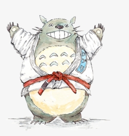 Karate Totoro, HD Png Download, Transparent PNG